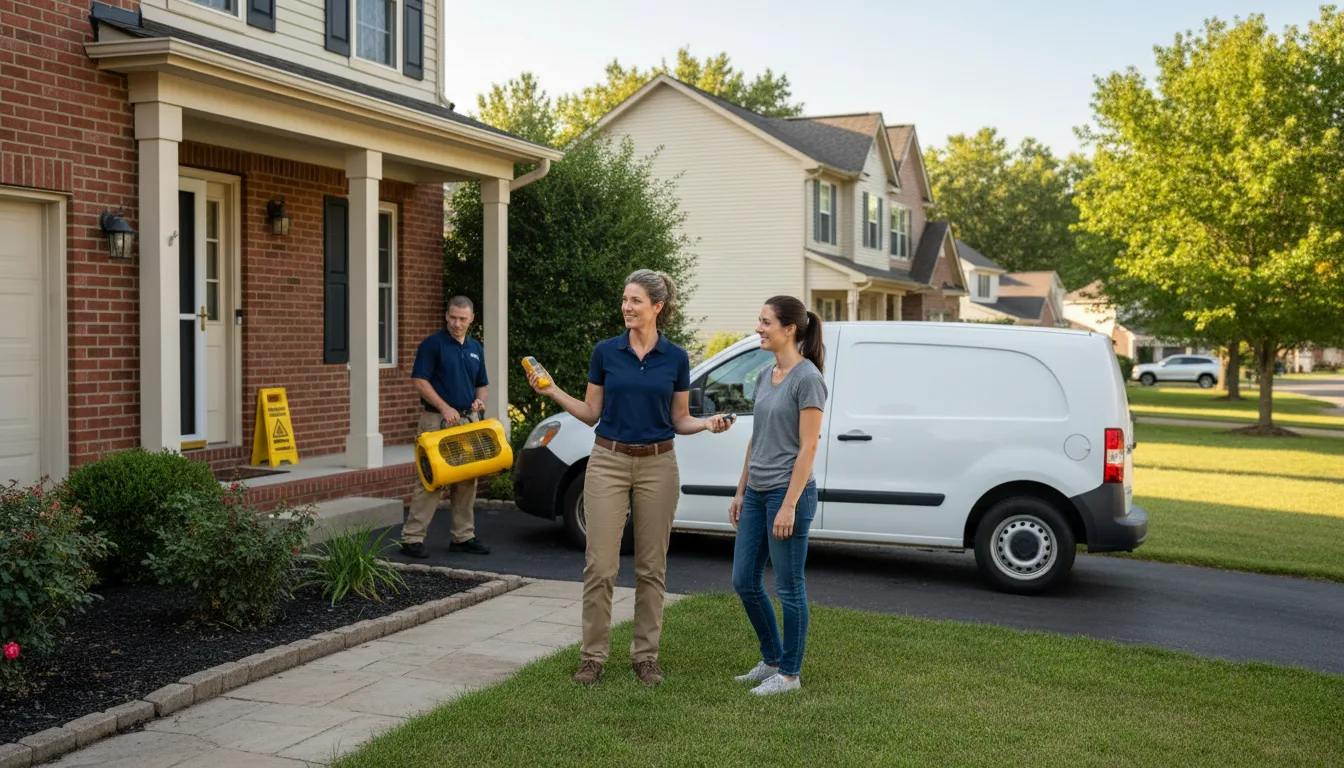 Residential water damage restoration in Whitney, NV